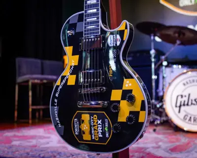 Wrapped Guitars Photo